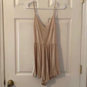 Nude/tan romper